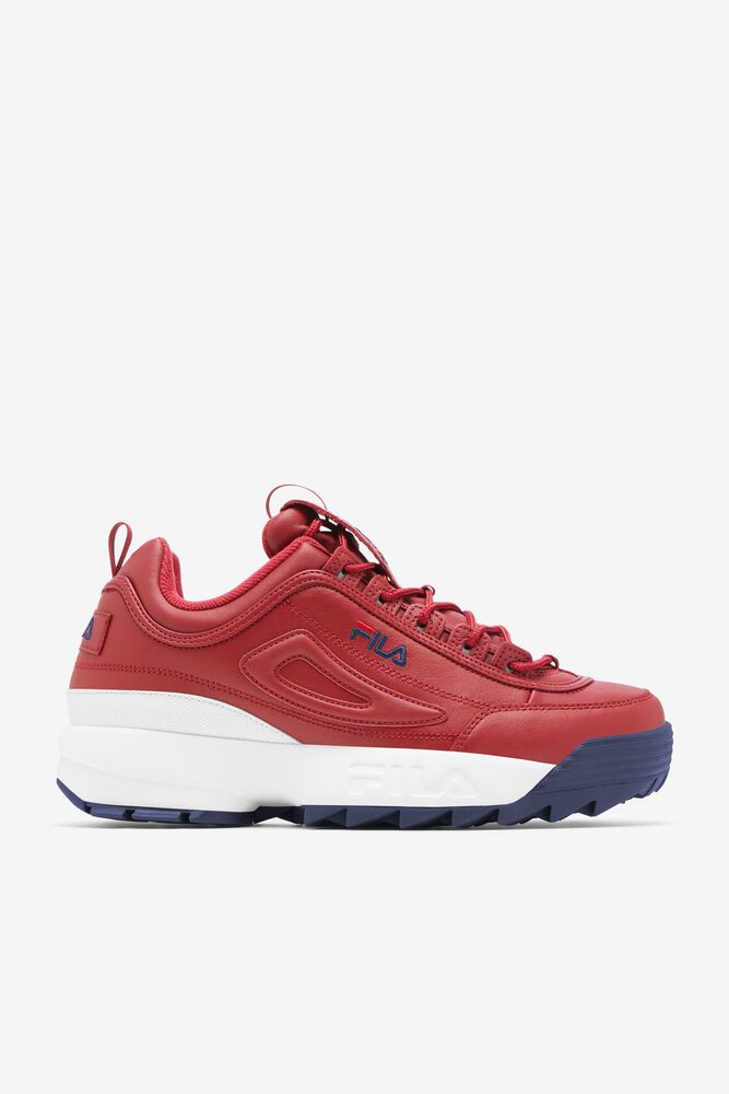 Fila Disruptor 2 Premium Trainers Red - Mens - 02913TWZO